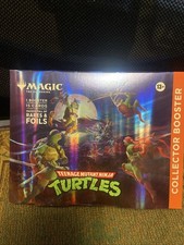 MGT Teenage Mutant Ninja Turtles Raccoglitore Booster -15 Carte NUOVO SIGILLATO
