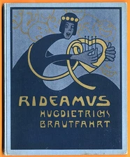 Berlin Harmonie Verlag humor satire bride ride ballad art graphic book 1904