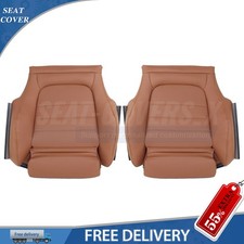 For 2015 To 2021 Mercedes Benz C250 C300 Coupe Front Bottom Leather Cover Brown For 2015 To 2021 Mercedes Benz C250 C300 Coupe Front Bottom Leather Cover Brown
