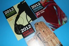 Untied Nations 2012 Annual Collection NY Geneva Vienna  BlueLakeStamps Nice!