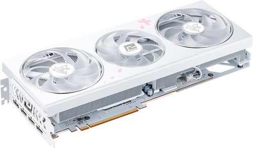 PowerColor Hellhound Sakura AMD Radeon RX 7800 XT 16GB GDDR6 Limited Edition NEU - Bild 4 von 12
