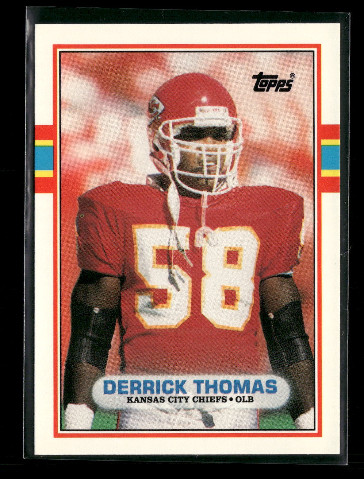 1989 Topps Traded #90T Derrick Thomas Kansas City Chiefs