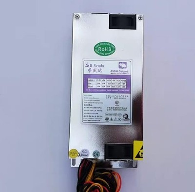 1pc used Risheng SD-P300ATX 450W 1U power supply #lk