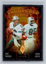 2024 Panini Phoenix #TT-MIA Dan Marino / Mark Duper Treasured Tandems