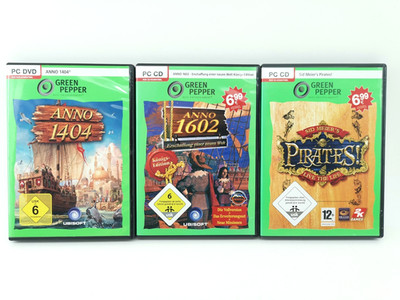 ANNO 1404 Bundle 3 Spiele: ANNO1404 + ANNO 1602 + Sid Meiers Pirates