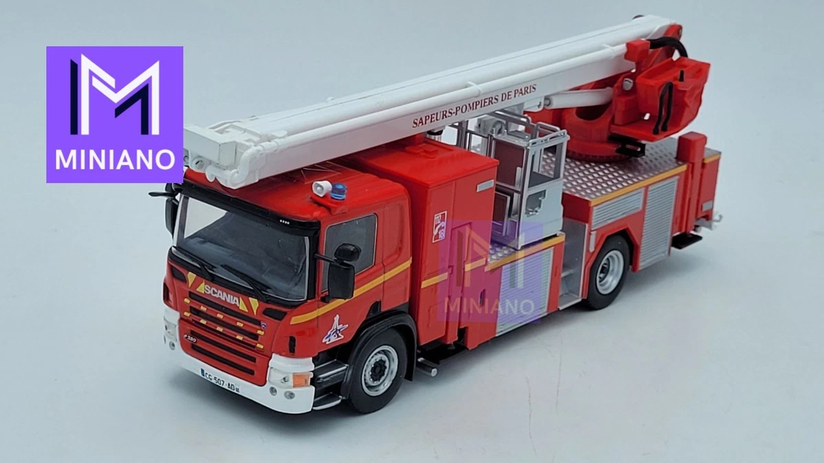 Caisse De Camion De Pompier 1/43 - Véhicule Miniature De Collection En état Occasion