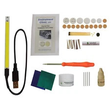 Cork / Leather Clarinet Pad Replacement Kit w/ USB Leak Light
