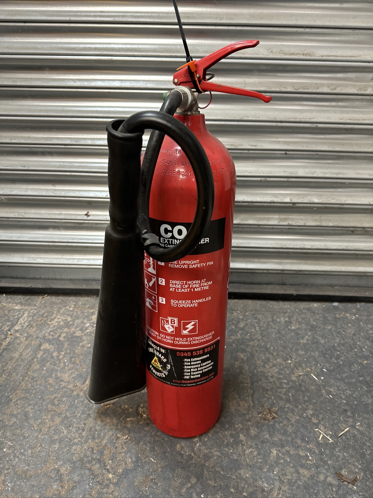 5kg C02 Fire Extinguisher eBay