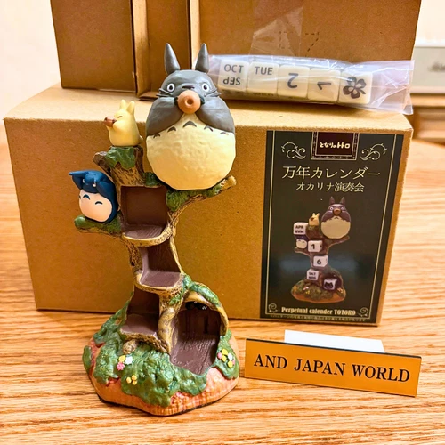 My Neighbor Totoro perpetual calendar Ocarina Concert Studio Ghibli NEW
