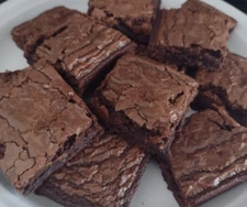 Home Baked Brownies Delicious Chocolate Flavor Varieties - Made Fresh to Order