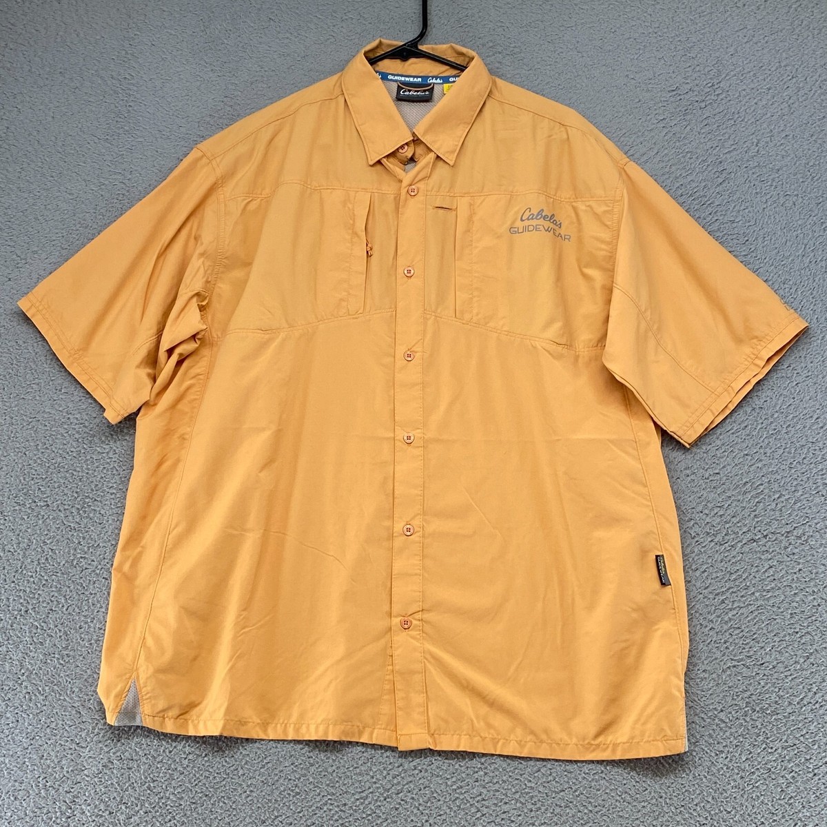 Chemise De Pêche Cabela's Guide Wear – Ventilée, Boutonnée, Carreaux – Homme XL