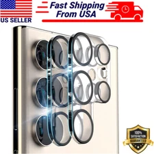 2 Pack Camera Lens Protectors For Samsung Galaxy S23 Ultra Plus S22 9H Tempered