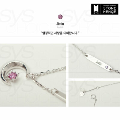 BTS STONE HENgE MOMENT OF LIGHT Necklace COEXIST Ver + Tracking