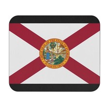 State Pride Mouse Pad, Florida Edition, Flag Enthusiast Desk Accessory