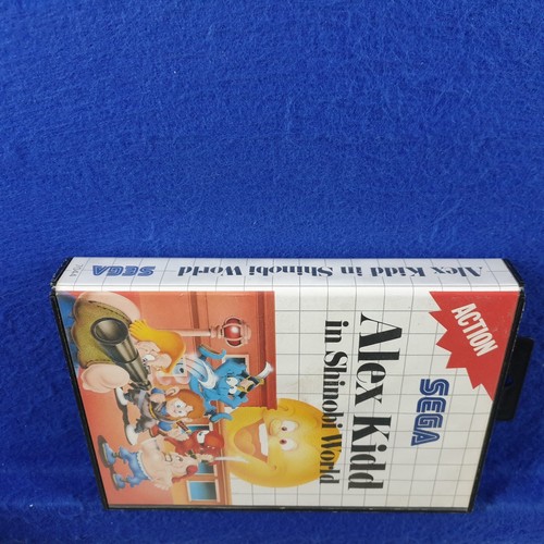 Master System ALEX KIDD *y in Shinobi World Red PAL REGION FREE (Works in US) - Picture 3 of 9