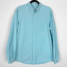 Eddie Bauer Legendwash Relaxed Fit Button Down Shirt Mens Size M