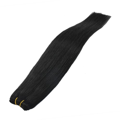 Double Weft Human Hair Extensions Weave Remy Real Russian Straight Hair 100g 12A - Picture 15 of 74