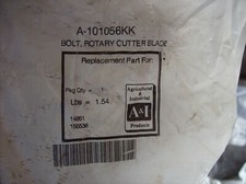 101056KK BLADE BOLT AND NUT ROTARY CUTTER 