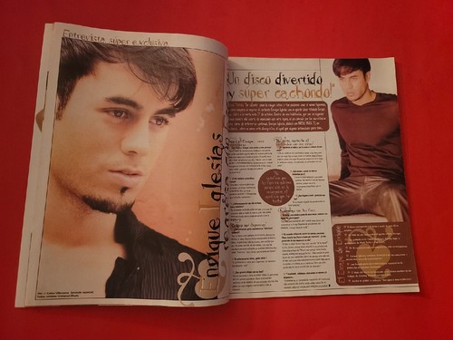 Enrique Iglesias Cristian Castro Nsync Britney Spears Notas Magazine - Picture 2 of 7
