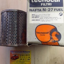 FILTRO GASOLIO NAFFA A BAGNO OER FIAT 130NC - 673 OM -N-NR LUPETTO TECNOCAR N-27