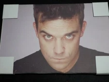 ROBBIE WILLIAMS QUALITY CANVAS PRINT STRETCHED READY TO HANG!