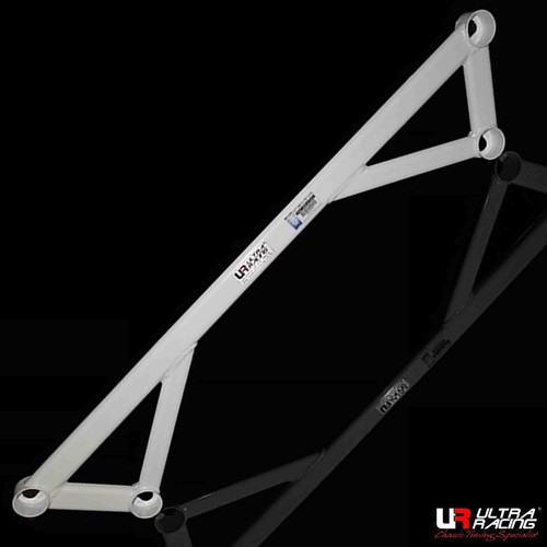HONDA FIT JAZZ 1.5 GK 2014-2018 ULTRA RACING 4 POINTS FRONT LOWER SUBFRAME BRACE - Picture 3 of 7