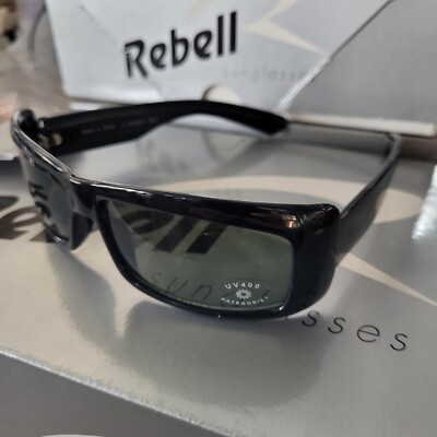 A5 REBELL SUNGLASSES 1 Stück SONNENBRILLE SCHWARZ UV400 KAT. 2