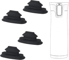 "4Pcs Replacement Part for Contigo West Loop, Autoseal Travel Coffee Mug Lid Rep