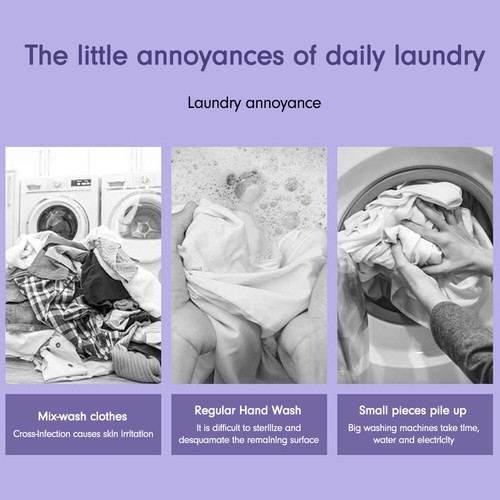 11L Portable Washing Machine Mini Washer Foldable Washer Spin Dryer Small Travel - Picture 19 of 28