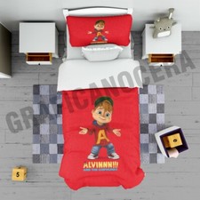 Plaid in pile Alvin and the Chipmunks Superstar coperta calda idolo idea regalo 