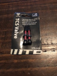 WTB ALUMINUM 34MM TCS BLUE PRESTA VALVE--PAIR