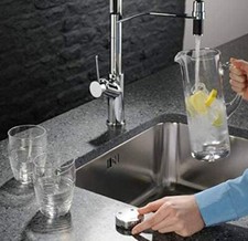 ✅ Abode Water Purification 💧 Swich Round Brushed Nickel Filter Divertor Valve
