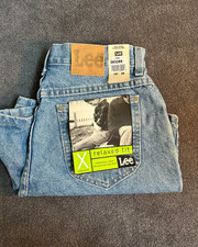 LEE Relaxed Fit Denim Vintage Women's high Waist Denim Mom Jean Shorts 16 M