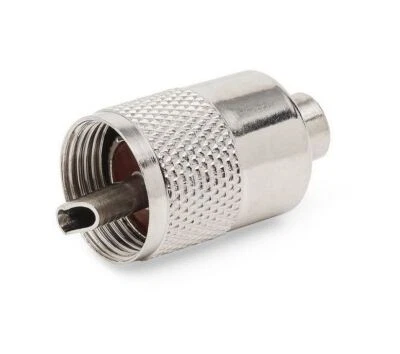 MCR COMMUNICATIONS PL259 plug 6mm 7mm 9mm SCREW SOLDER ON PLUGS ONE NEW select size in add