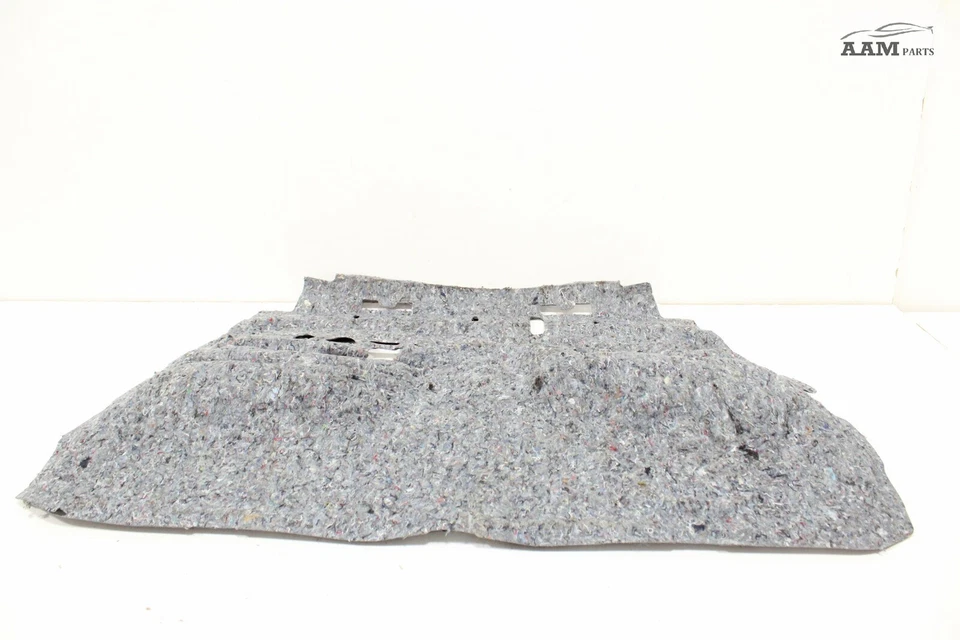 BMW 428i F36 2016 gran cupé piso trasero debajo del asiento alfombra aislamiento acústico OEM Foto 2 de 3