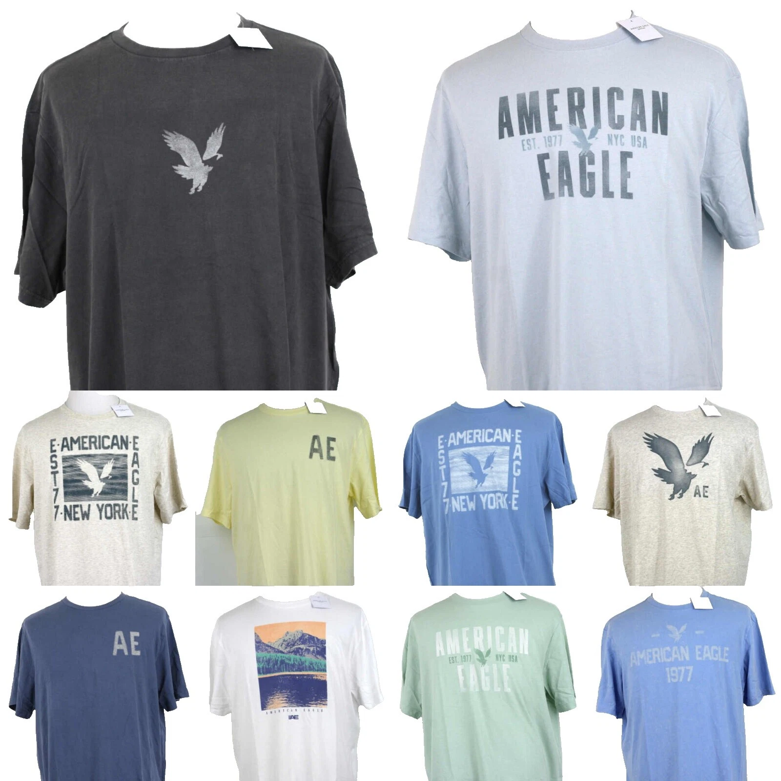 American Eagle Outfitters camisetas de algodón para hombres