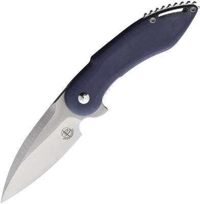 Begg Knives Mini Glimpse Linerlock Gray G10 Folding D2 Pocket Knife 001