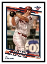 2022 Topps Opening Day Bomb Squad Insert #BS-16 Jim Thome Philadelphia Phillies
