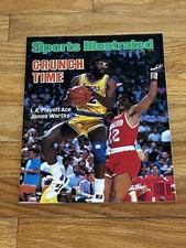 5/19/86 BRAND NEW NEWSSTAND Sports Illustrated  James Worthy “Crunch Time” MINT!