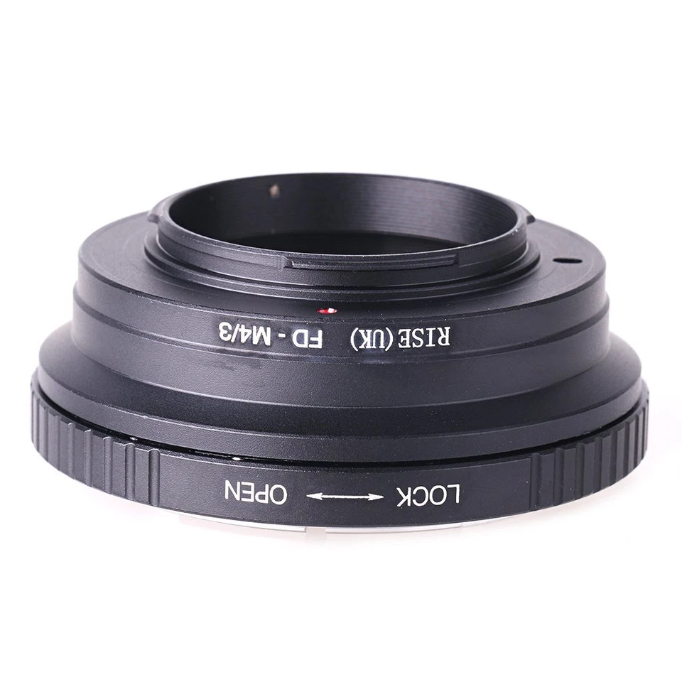 FD-M4/3 Adapter for Canon FD Mount Lens to Micro Four Thirds M4/3 MFT Camera - Image 3 of 4