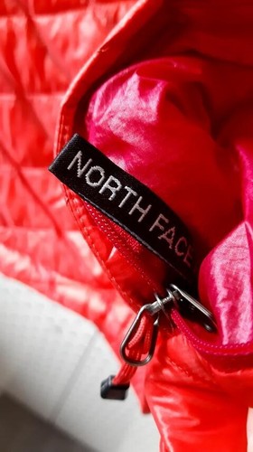 THE NORTH FACE Women's Coral Quilted Down Nylon Jacket Thermoball Full Zip Siz S - Picture 16 of 24