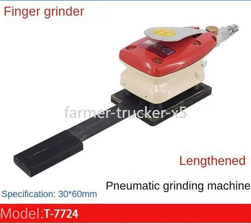 Fingerpolierer Schleifpapiermaschine pneumatisch Schleifschläger verlängerte Linienschleifer - Bild 2 von 6