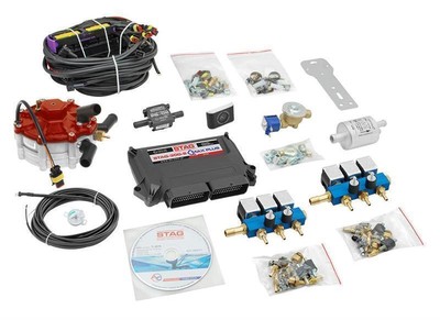 STAG 300- 6 Zyl QMAX BASIC/AC250/ACW01 BFC bis 250PS LPG Autogas Anlage Frontkit