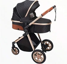 Baby Stroller 3 in 1 lightweight Foldable Reversible Pram 3 in 1 Ships from USA