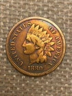 1880 Indian Head Cent: Very Good-Fine (VG-F)