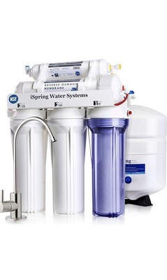 Ispring RCC7P 5 Stufen Umkehrosmose Wasseranlage unter Spüle, NSF zertifiziert