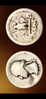 1936 Silver Quarter.