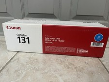 Canon OEM 131 Cyan Genuine Laser Toner Cartridge for MF624C/MF628C/MF8280C