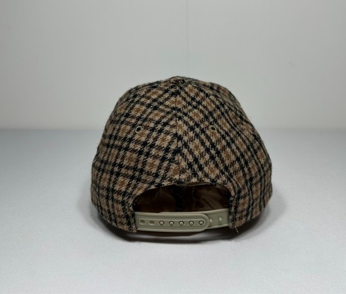 VTG 90's Ultra Rare Adidas Wool Blend Houndstooth Snapback Hat OG Hip Hop EXC.! - Picture 4 of 9