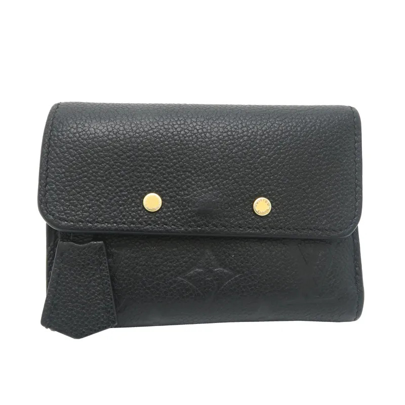 Louis Vuitton Trifold Wallet Black M